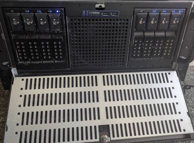 Dual AMD EPYC 7551 Server - 64-Core/128-Thread, Supermicro H11DSi, 64GB ECC, LSI 9300-8i, Cooler Master V1000, 4U Rack - Proxmox/TrueNAS Ready