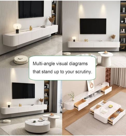 New: TV Media Console Floating Cabinet 180cm