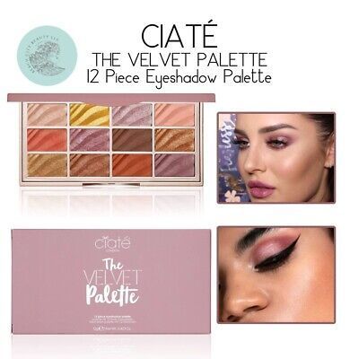 Ciate London The Velvet Palette 12 Shades Eyeshadow Palette - New / Boxed