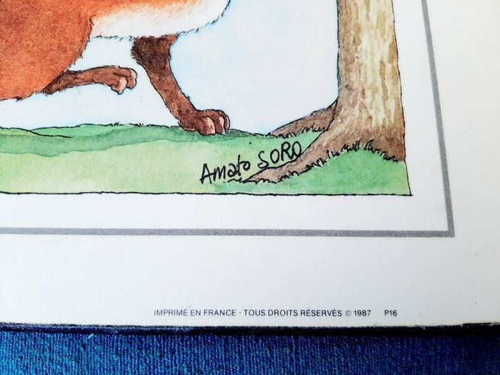 'Le Corbeau et Le Renard' poem picture
