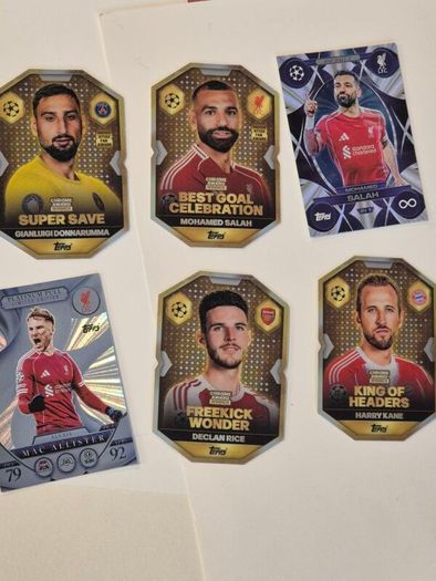 Match Attax 2025 2026 Topps Football Cards