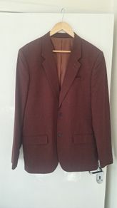 Topman maroon blazer