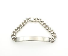 Vintage 925 Sterling Silver Tiffany & Co ID Nameplate Bracelet, Elsa Peretti Designer