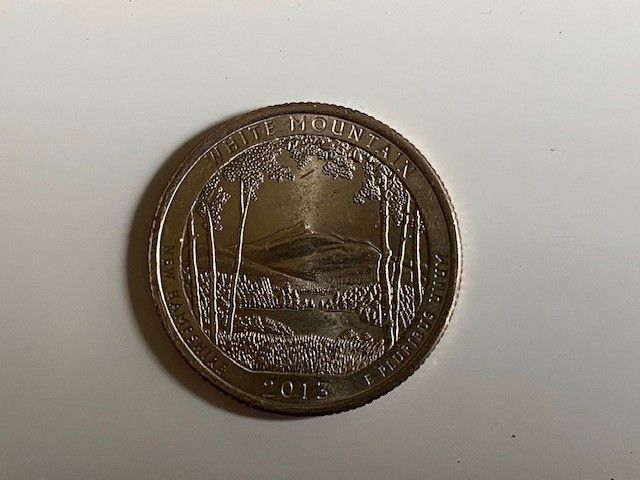US White Mountain Quarter 2013