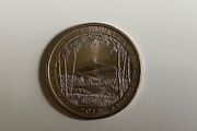 US White Mountain Quarter 2013