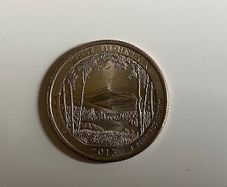 US White Mountain Quarter 2013