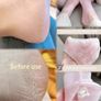 Green 1Pair Silicone Foot Care Socks Image 5