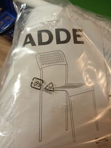 Chair ( ikea) white