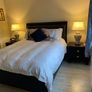 king size bed with matching lockers and lamps Image 2