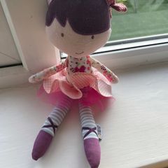Mamas and papas fairy princess ballerina rattle toy