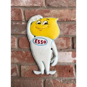Esso Man Cast Iron Sign