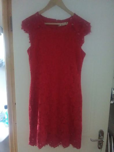 J&J Ladies red dress
