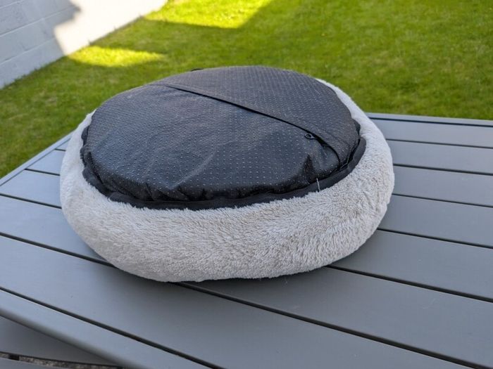 Medium size Cozy Cat or Dog Bed Beige
