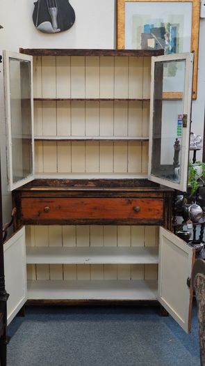Antique Irish Workshop Cabinet - c.1910