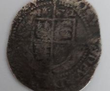 1572  Elizabeth 1st Threehalf  pence Hammered coin