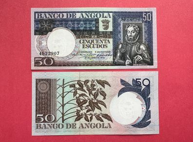 Angola  50 Escudos   1973  ( uncirculated )
