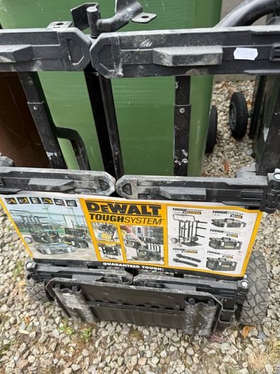 DEWALT Toughsystem Folding Trolley Black