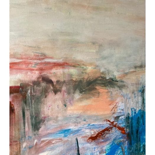 XL Framed Original Art Original Abstract Painting