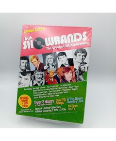 Irish Showbands Greatest Hits Dvd & 2 Cd Set - New Sealed Rare Retro Music
