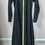 vintage midi dress long sleeves Image 3