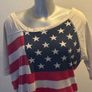 Italian asymmetric cotton  top size UK16/18 EU44/46 Postage included Image 2