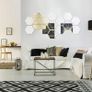 15 Pieces Removable Acrylic Mirror Setting Wall Sticker Decal for Home Living Room Bedroom Decor (Hexagon, 15 Pieces) Image 3