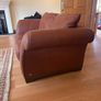 two seater italian leather sofa Image 4