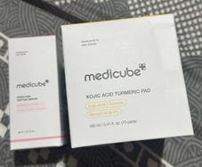 Medicube pdrn pink peptide serum abd Kojic acid brighten pads new