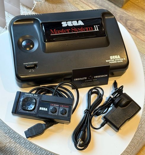 Rare Sega Master System II Sonic Built-In-Excellent Condition