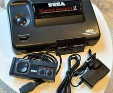Rare Sega Master System II Sonic Built-In-Excellent Condition