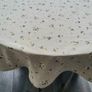 Round tablecloth "Daisies" Cotton 138cm circle tablecloth Image 6