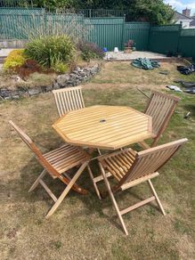 Garden Table and Chair Set