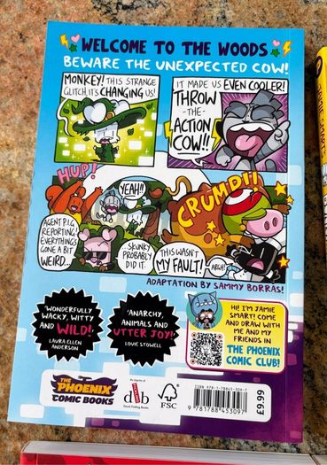 Bunny Vs Monkey books series (x4) - BRAND NEW
