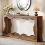 160 cm Console Table in Country House Style with Storage Space, Coffee Table Behind the Sofa Image 3