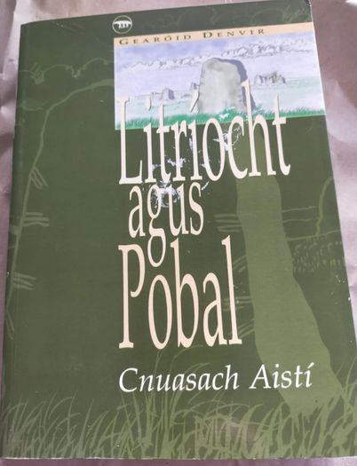Litriocht Agus Pobal (Irish Edition) Gearoid Denvir Irish Language Book Gaeilge Gaelic