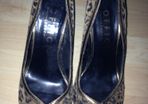 Office leopard print heels