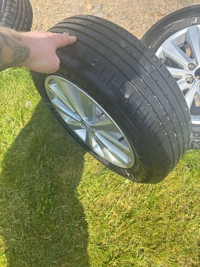 5x100 alloys and tires