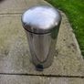 Silver pedal bin Image 3