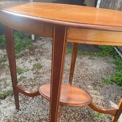 Beautiful solid mahogany side table
