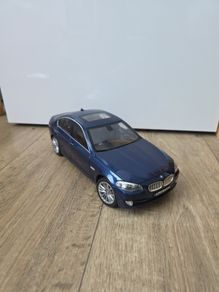 Rare 1:18 Norev BMW 550i (F10) Deep Sea Blue Metallic - HQ Diecast Model