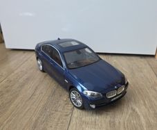 Rare 1:18 Norev BMW 550i (F10) Deep Sea Blue Metallic - HQ Diecast Model