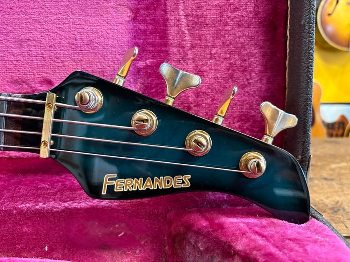 Fernandes FRB-55 Revolver Green 1990's