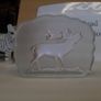 reindeer glass ornament Image 4
