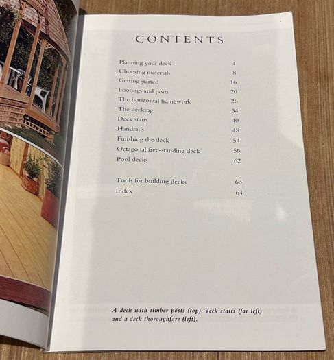 Building Decks (Mini Workbook) By John Bowler