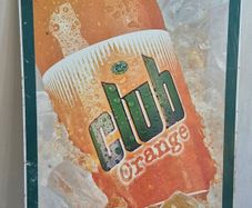 Vintage large Club Orange sign