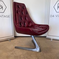 Mid Century Modern Sculpta chair by Vladimir Kagan for Chromcraft