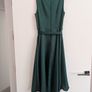 Forest Green belted occasion Oasis Dress size UK 8 Image 6