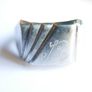 Vintage Nickel Silver Signet Ring - Classic size T Image 5
