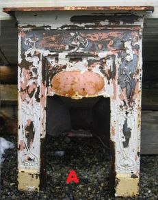 Antique Victorian fireplaces mantles, lot of 10