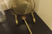 silver plated gong